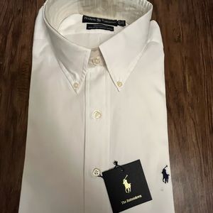 Men’s polo dress shirt